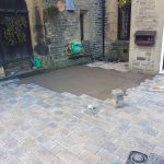 Bradstone Monksbridge Croft block paving bring installed