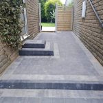 Tobermore Shannon Duo charcoal and slate block paving
