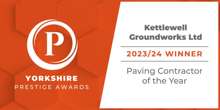 Kettlewell Groundworks Named Paving Contractor of the Year!